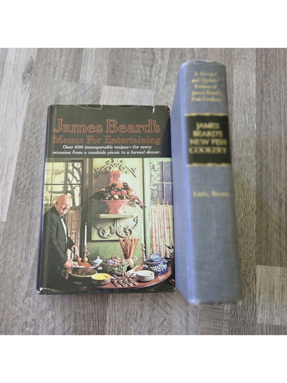 James Beard Cookbooks Lot Menus For Entertaining New Fish Cookery 1960s 1970s